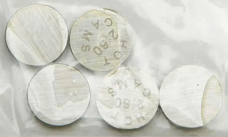 5PK1000260 Valve Shims 10.00x2.60mm 5/Pk