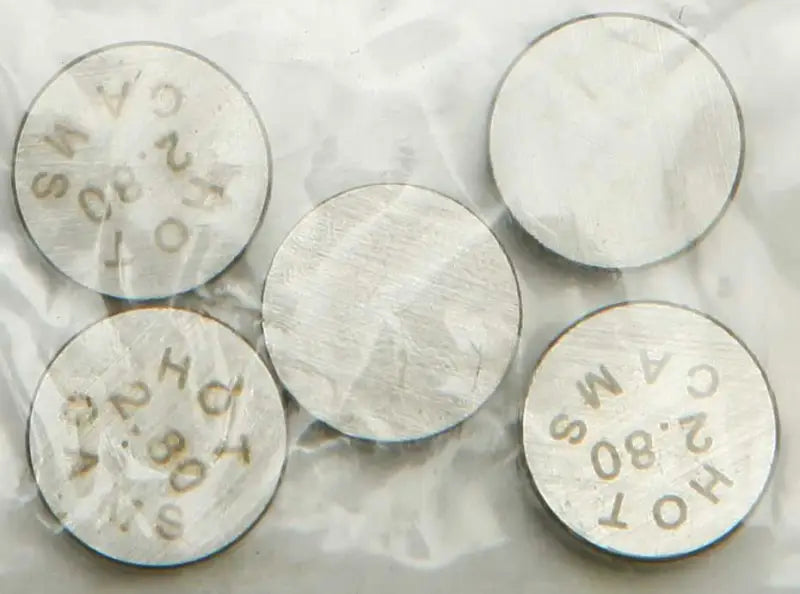 HOT CAMS 5PK1000280 Valve Shims 10.00x2.80mm 5/Pk