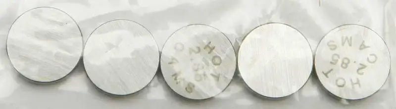 5PK1000285 Valve Shims 10.00x2.85mm 5/Pk