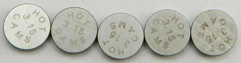 5PK1000315 Valve Shims 10.00x3.15mm 5/Pk