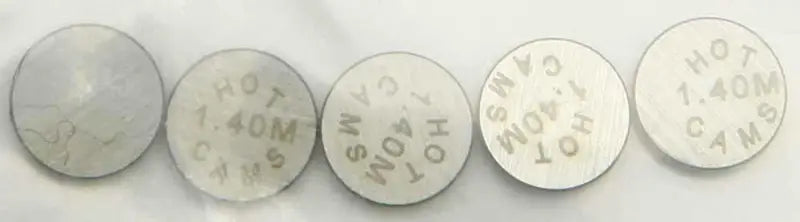 5PK748140 Valve Shims 7.48x1.40mm 5/Pk