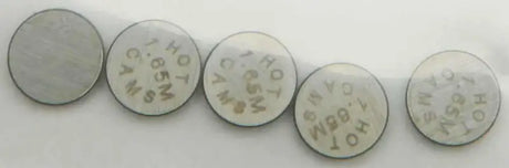 5PK748165 Valve Shims 7.48x1.65mm 5/Pk