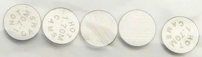 5PK748170 Valve Shims 7.48x1.70mm 5/Pk