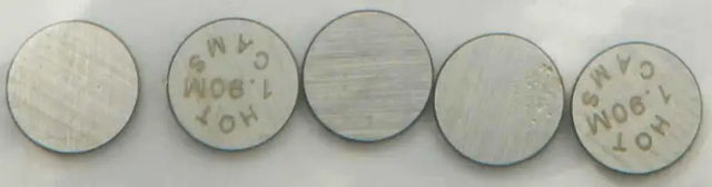 5PK748190 Valve Shims 7.48x1.90mm 5/Pk