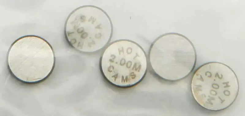 5PK748200 Valve Shims 7.48x2.00mm 5/Pk