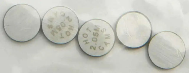 5PK748205 Valve Shims 7.48x2.05mm 5/Pk