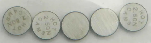 5PK748250 Valve Shims 7.48x2.50mm 5/Pk