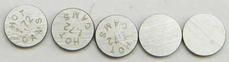 5PK890172 Valve Shims 8.90x1.72mm 5/Pk