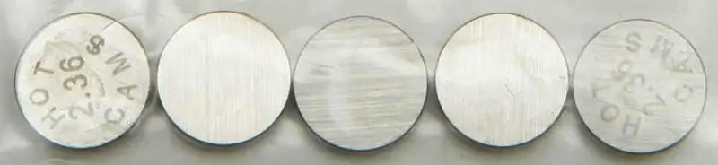 5PK890236 Valve Shims 8.90x2.36mm 5/Pk