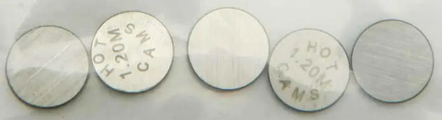 5PK948120 Valve Shims 9.48x1.20mm 5/Pk