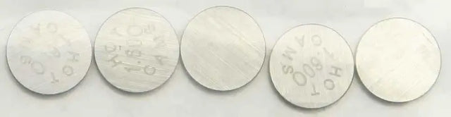 5PK948160 Valve Shims 9.48x1.60mm 5/Pk