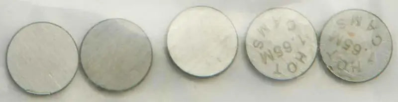5PK948165 Valve Shims 9.48x1.65mm 5/Pk