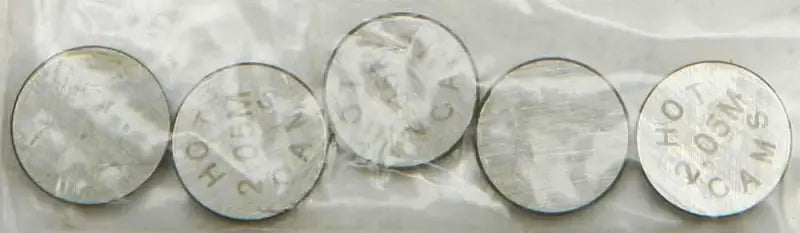 5PK948205 Valve Shims 9.48x2.05mm 5/Pk