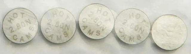 5PK948280 Valve Shims 9.48x2.80mm 5/Pk