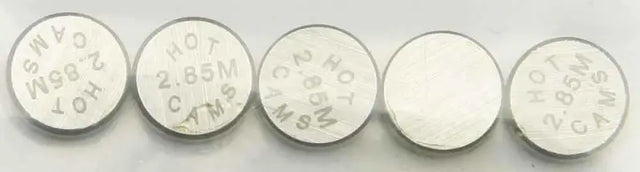 5PK948285 Valve Shims 9.48x2.85mm 5/Pk