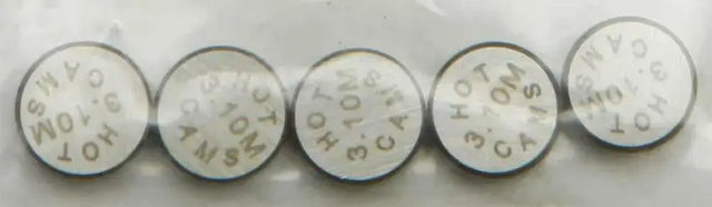 5PK948310 Valve Shims 9.48x3.10mm 5/Pk