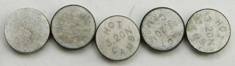 5PK948320 Valve Shims 9.48x3.20mm 5/Pk