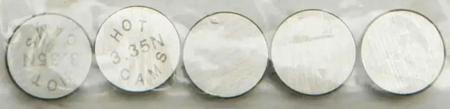 5PK948335 Valve Shims 9.48x3.35mm 5/Pk