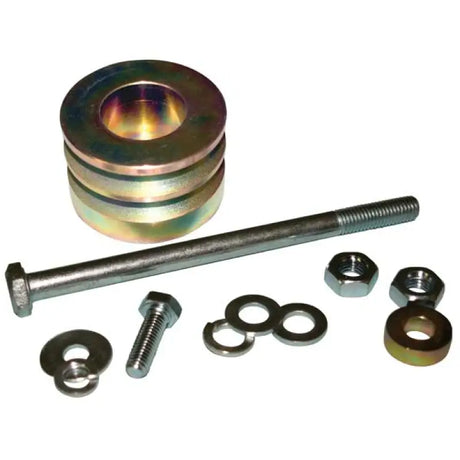 Metal hardware components for 6-0020 Balmar Kit Hardware Yanmar installation