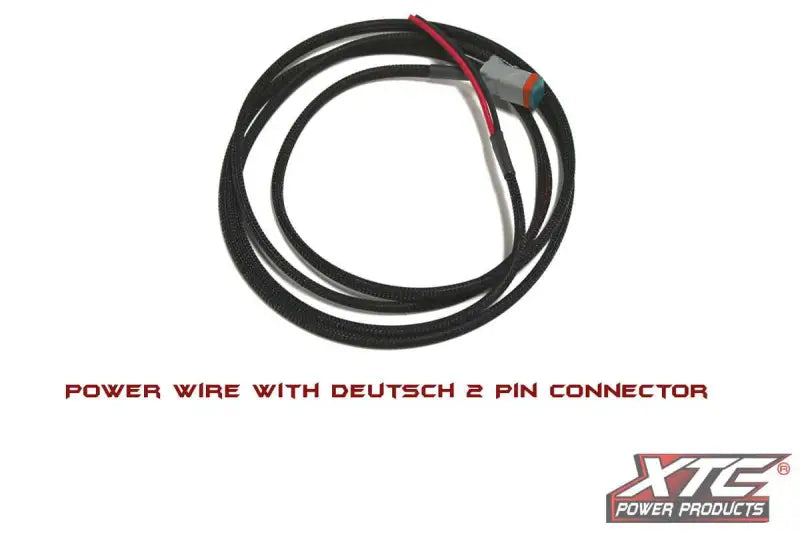 XTC Power Products 6' 14 Ga. Power Wire To 2 Pin Deutsch Connector