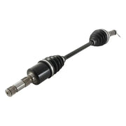 Black axle shaft with splined ends for 6 Ball Heavy Duty Axle Rear, heavy duty axle repair