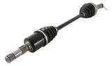 Black axle shaft with splined ends for 6 Ball Heavy Duty Axle Rear, heavy duty axle repair