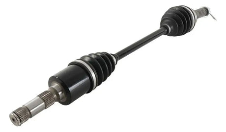 Black axle shaft with splined ends for 6 Ball Heavy Duty Axle Rear, heavy duty axle repair