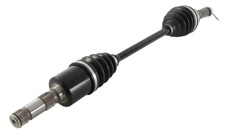 Black axle shaft with splined ends for 6 Ball Heavy Duty Axle Rear, heavy duty axle repair