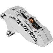 HAWG HALTERS INC 6 Pist Diff Front Caliper L/H Chrome 00 Up W/ 13" Rotor