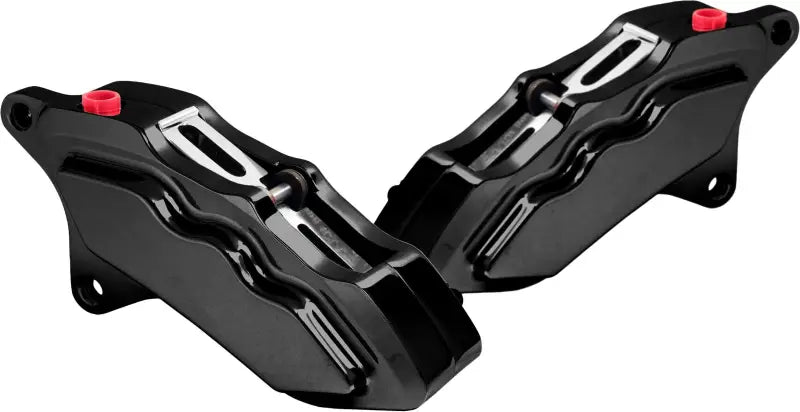 HAWG HALTERS INC 6 Pist Front Dual Caliper Kit Black 00 Up W/ 11.5" Rotor