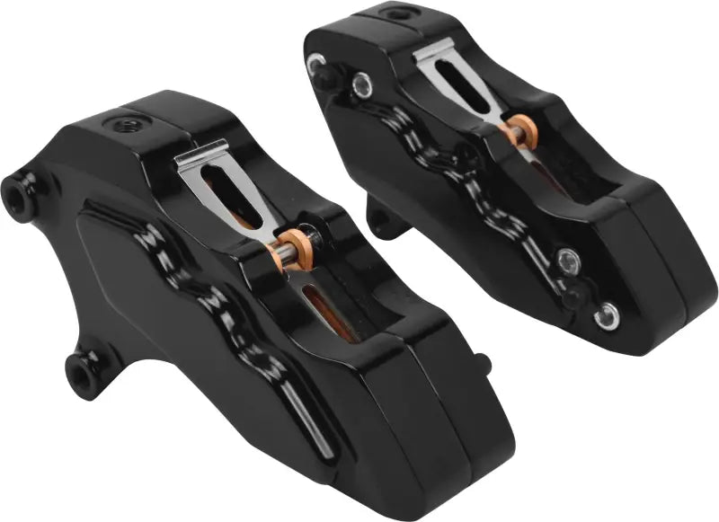 HAWG HALTERS INC 6 Pist Front Dual Caliper Kit Black 00 Up W/ 13" Rotor
