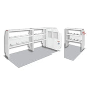 600-8110R Van Storage System Kit
