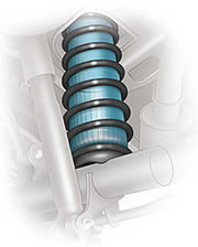 6003 Helper Spring Bellows