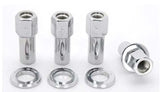 Weld 601-1426 Weld Open End Lug Nuts w/ Centered Washers 1/2in. RH - 4pk.