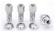 Weld 601-1426 Weld Open End Lug Nuts w/ Centered Washers 1/2in. RH - 4pk.