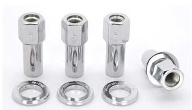 Weld 601-1426 Weld Open End Lug Nuts w/ Centered Washers 1/2in. RH - 4pk.