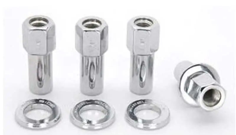 Weld 601-1426 Weld Open End Lug Nuts w/ Centered Washers 1/2in. RH - 4pk.