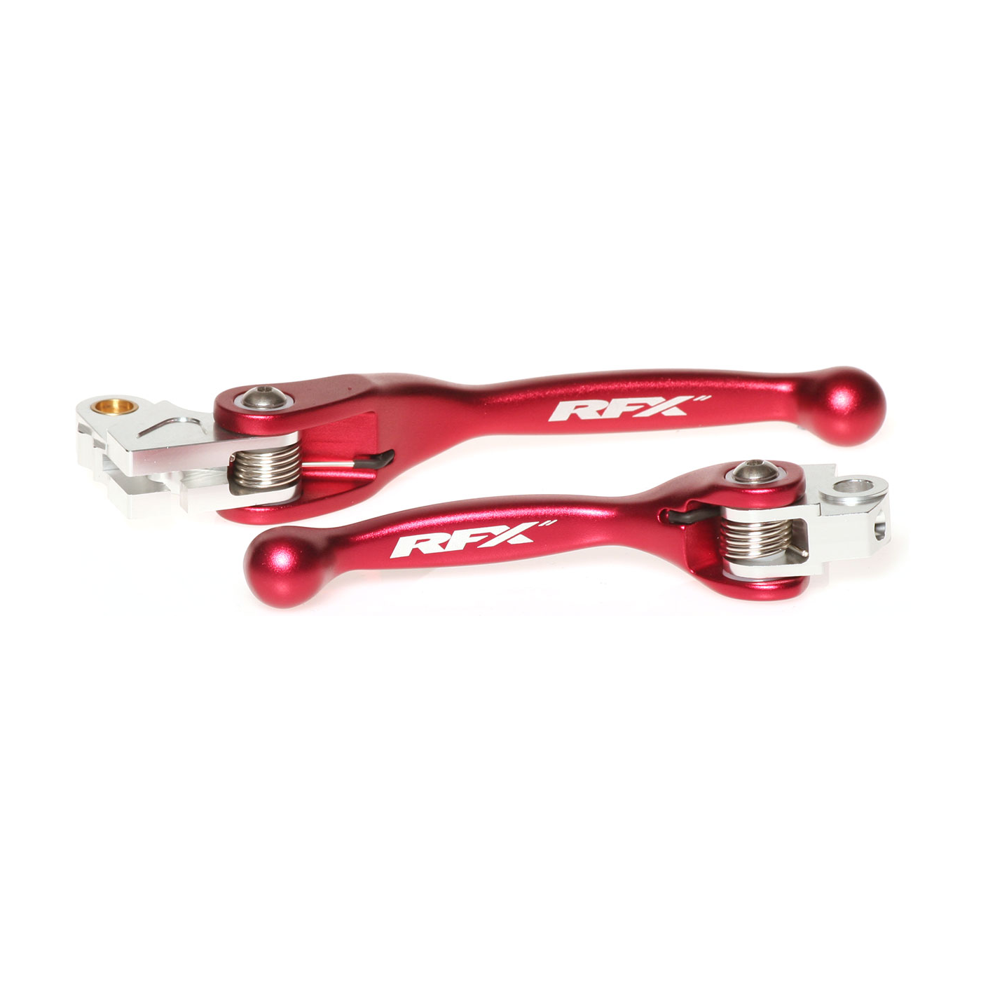 RFX Forged Aluminum Flex Levers FXFL 10200 55RD - Red Flexible Lever Set