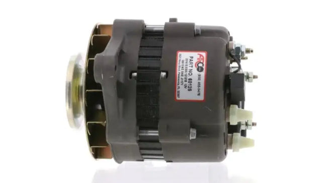 Gray and black Arco Marine Alternator for reliable marine alternator performance