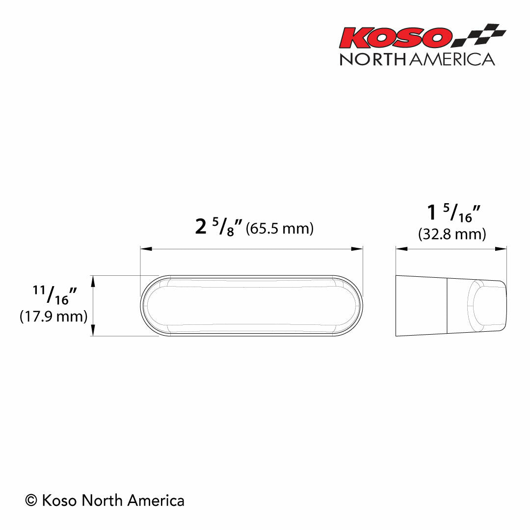 Gt 05 Led Brake/Tail Light Smoke Lens