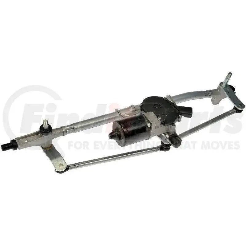 Dorman windshield wiper transmission with motor and linkage assembly for easy replacement