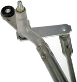Silver metal windshield wiper linkage for 602-144AS Dorman Wiper Assembly, durable wiper assembly