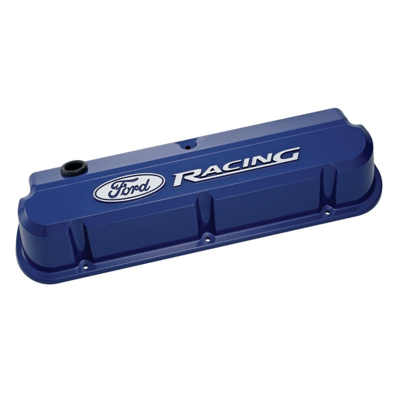 Ford Racing 302-136 Ford Racing 289-351 Slant Edge Blue Valve Cover