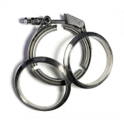 Stainless Bros 603-07610-2002 Stainless Bros 3.0in SS304 V-Band Quick Release Clamp Assembly (2 Flanges/1 Clamp)