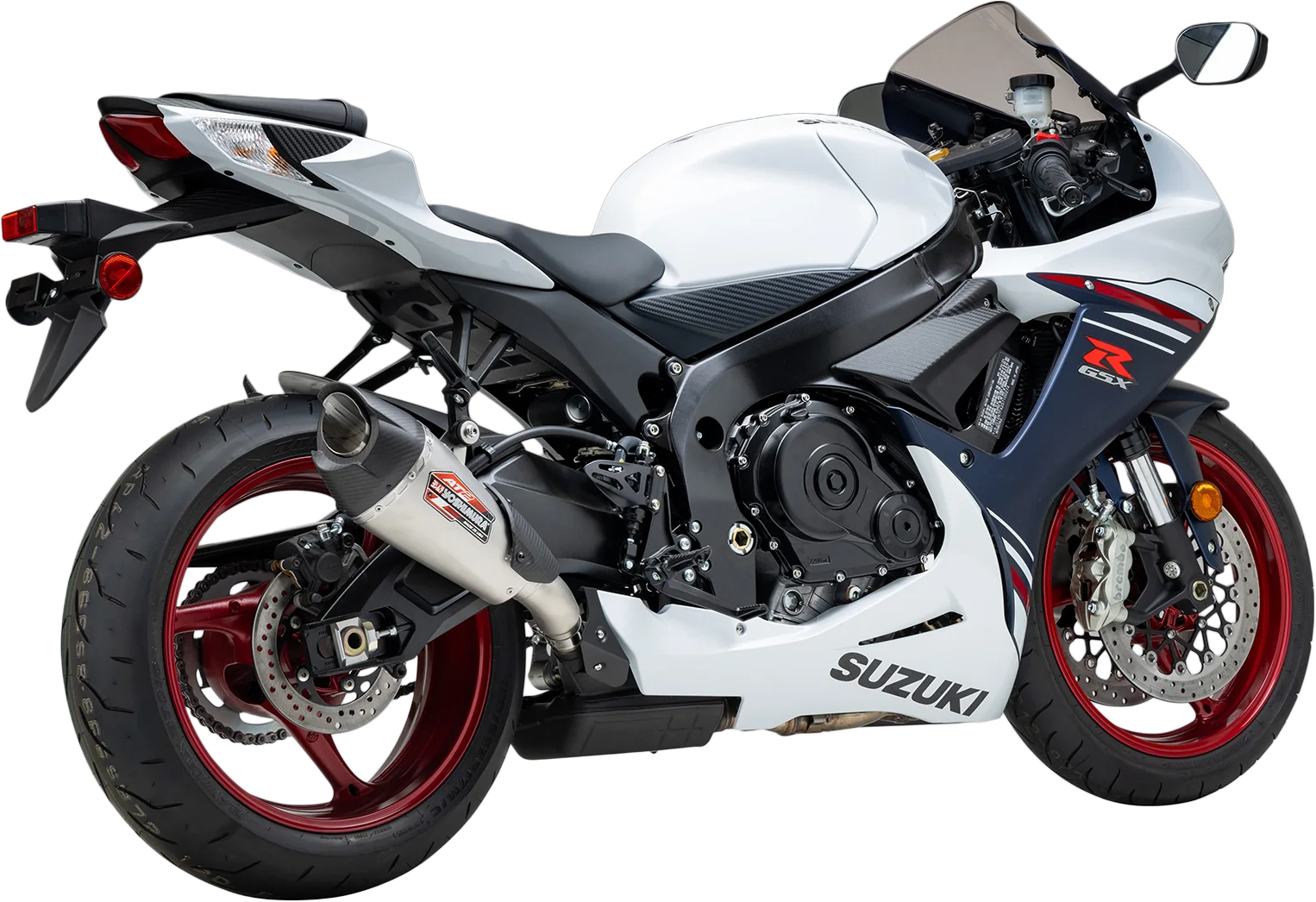 Yoshimura AT2 Slip-On Exhaust 11750BP521 - Street SO SS SS CF