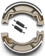Motorcycle brake shoes and springs for 603G Brake Shoes 603g Grooved, high performance