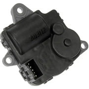 Black plastic Dorman Air Door Actuator with mounting flanges for Dorman Air Door models