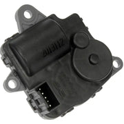 Black plastic Dorman Air Door Actuator with mounting flanges for Dorman Air Door models