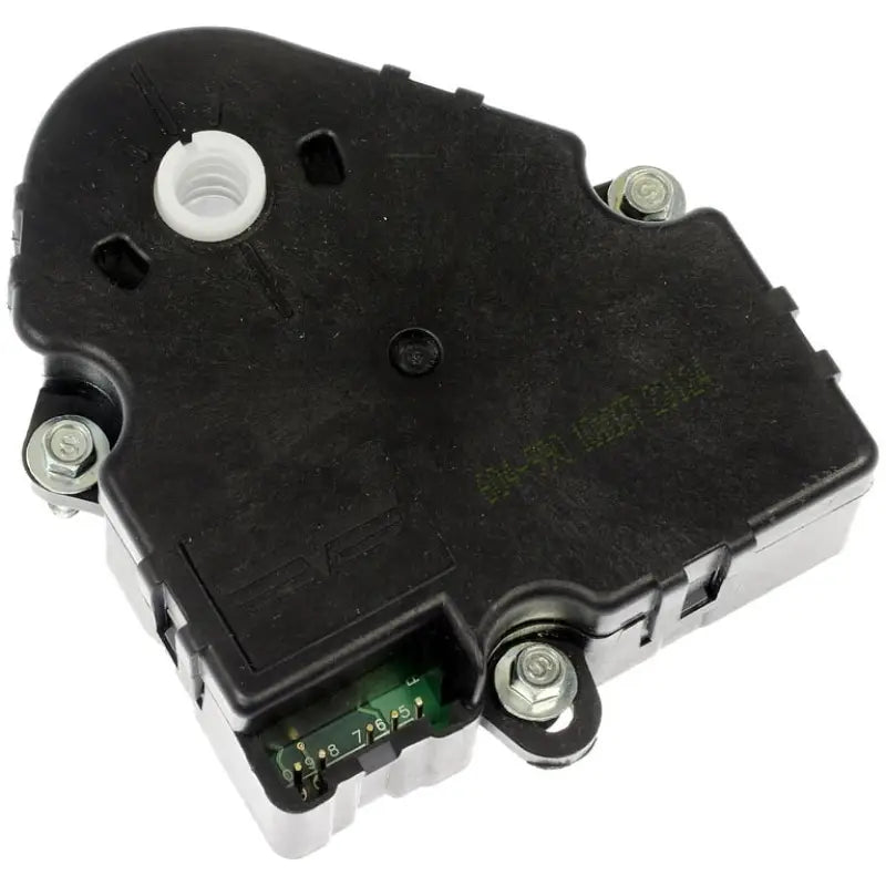 Black plastic Dorman air door actuator with mounting bolts for Dorman air door systems