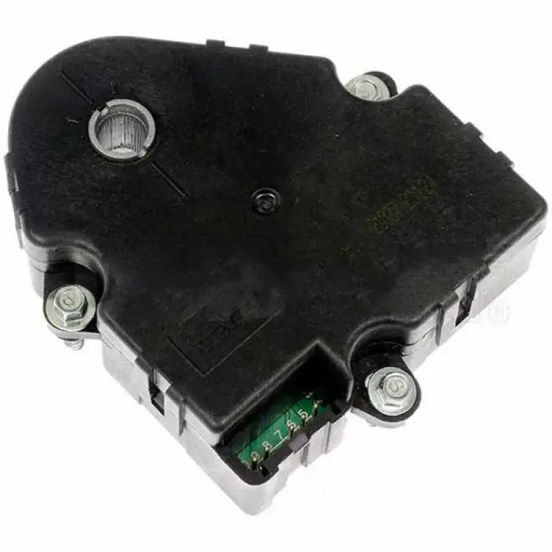 Black plastic Dorman Air Door Actuator with metal fittings for Dorman Air Door systems